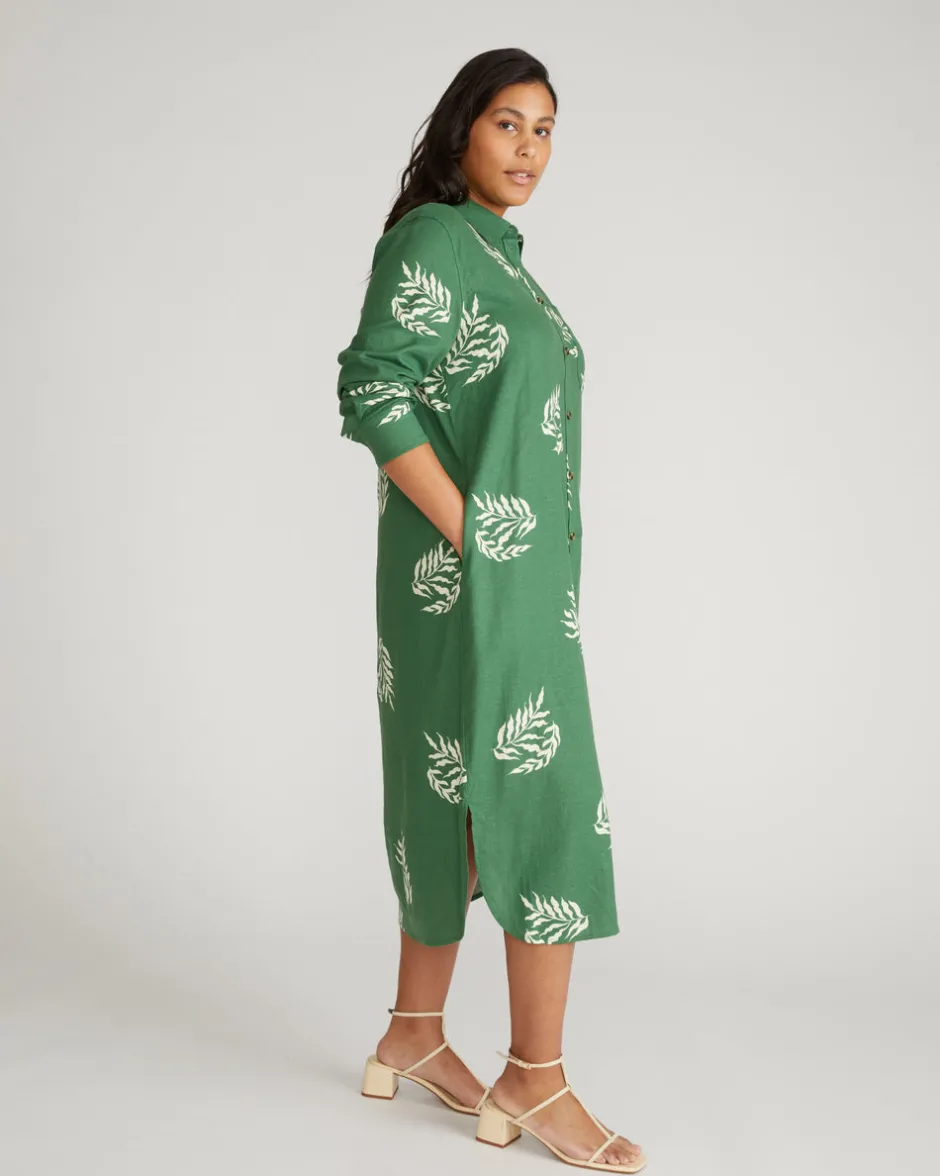 Universal Standard Odeon Linen Shirtdress