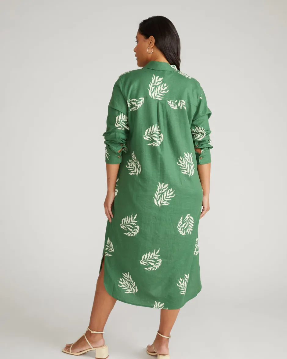 Universal Standard Odeon Linen Shirtdress