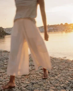 Universal Standard Palazzo Cargo Linen Pant