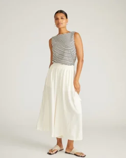 Universal Standard Palazzo Cargo Linen Pant