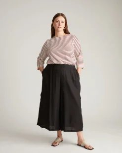 Universal Standard Palazzo Cargo Linen Pant
