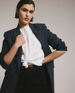 Universal Standard Percy Denim Look Blazer