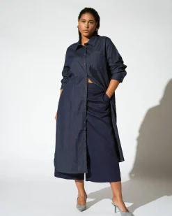 Universal Standard Perfect Tencel Chambray Culottes