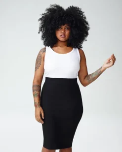 Universal Standard Petite Danube Jersey Skirt