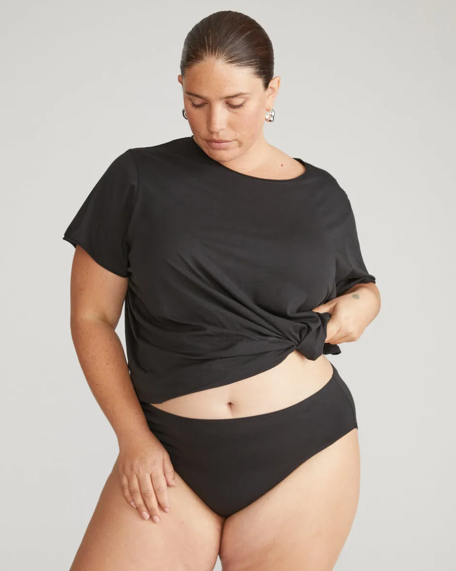 Universal Standard Pima Cotton Mid Rise Bikini