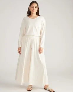 Universal Standard Pina Long Sleeve Lounge Tee