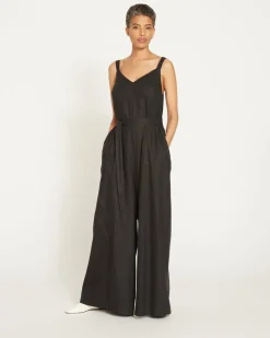 Universal Standard Promenade Linen Jumpsuit