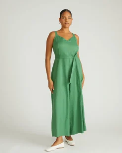 Universal Standard Promenade Linen Jumpsuit