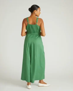 Universal Standard Promenade Linen Jumpsuit