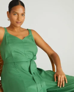 Universal Standard Promenade Linen Jumpsuit