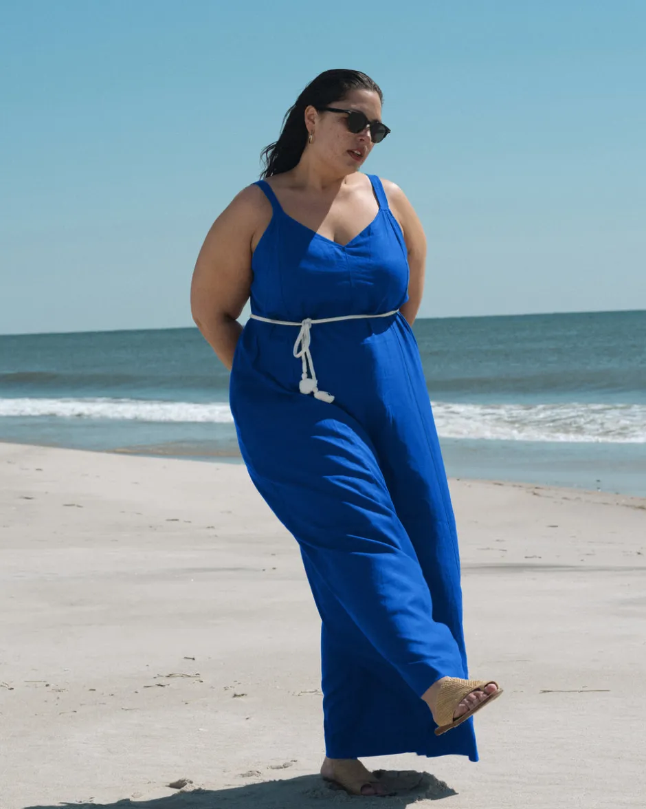 Universal Standard Promenade Linen Jumpsuit