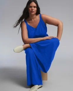 Universal Standard Promenade Linen Jumpsuit