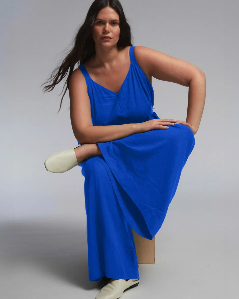 Universal Standard Promenade Linen Jumpsuit