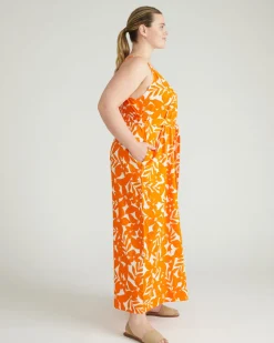 Universal Standard Promenade Linen Jumpsuit