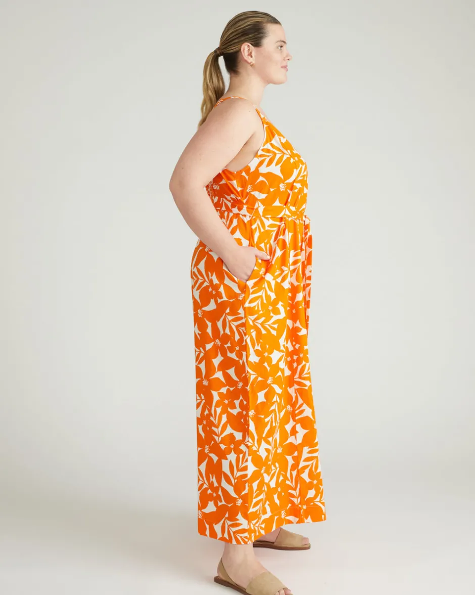 Universal Standard Promenade Linen Jumpsuit