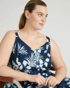 Universal Standard Promenade Linen Jumpsuit