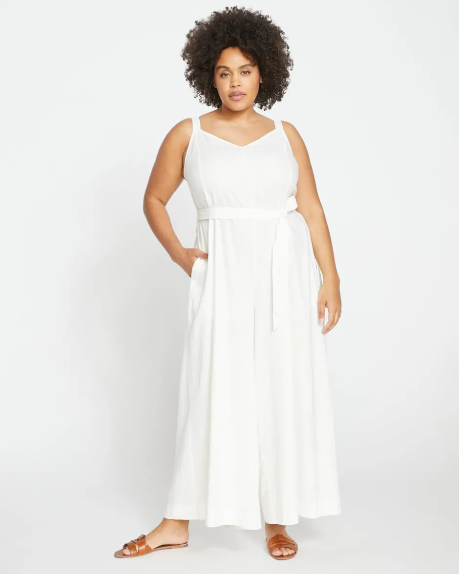 Universal Standard Promenade Linen Jumpsuit