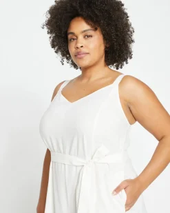 Universal Standard Promenade Linen Jumpsuit