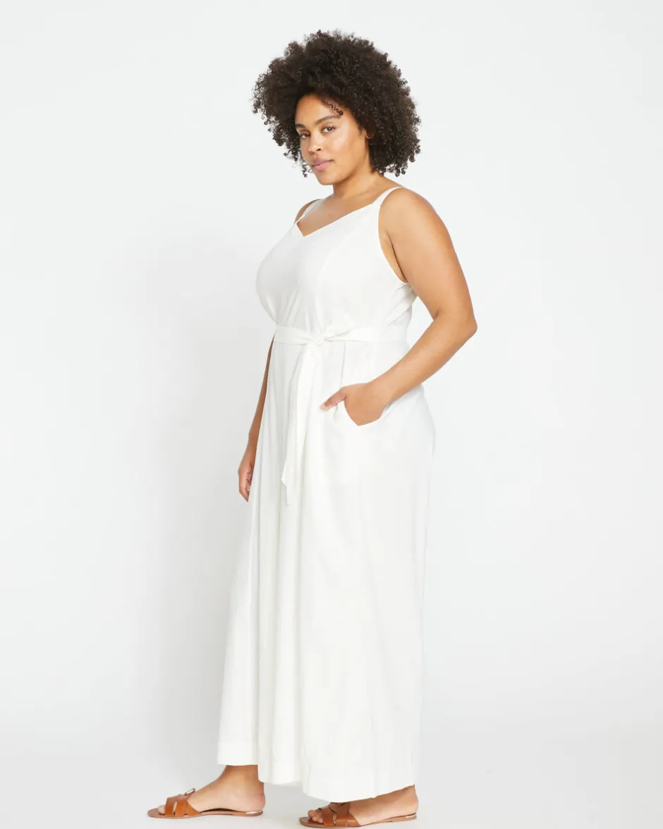 Universal Standard Promenade Linen Jumpsuit