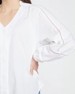 Universal Standard Saint-Honore Poplin Blouse
