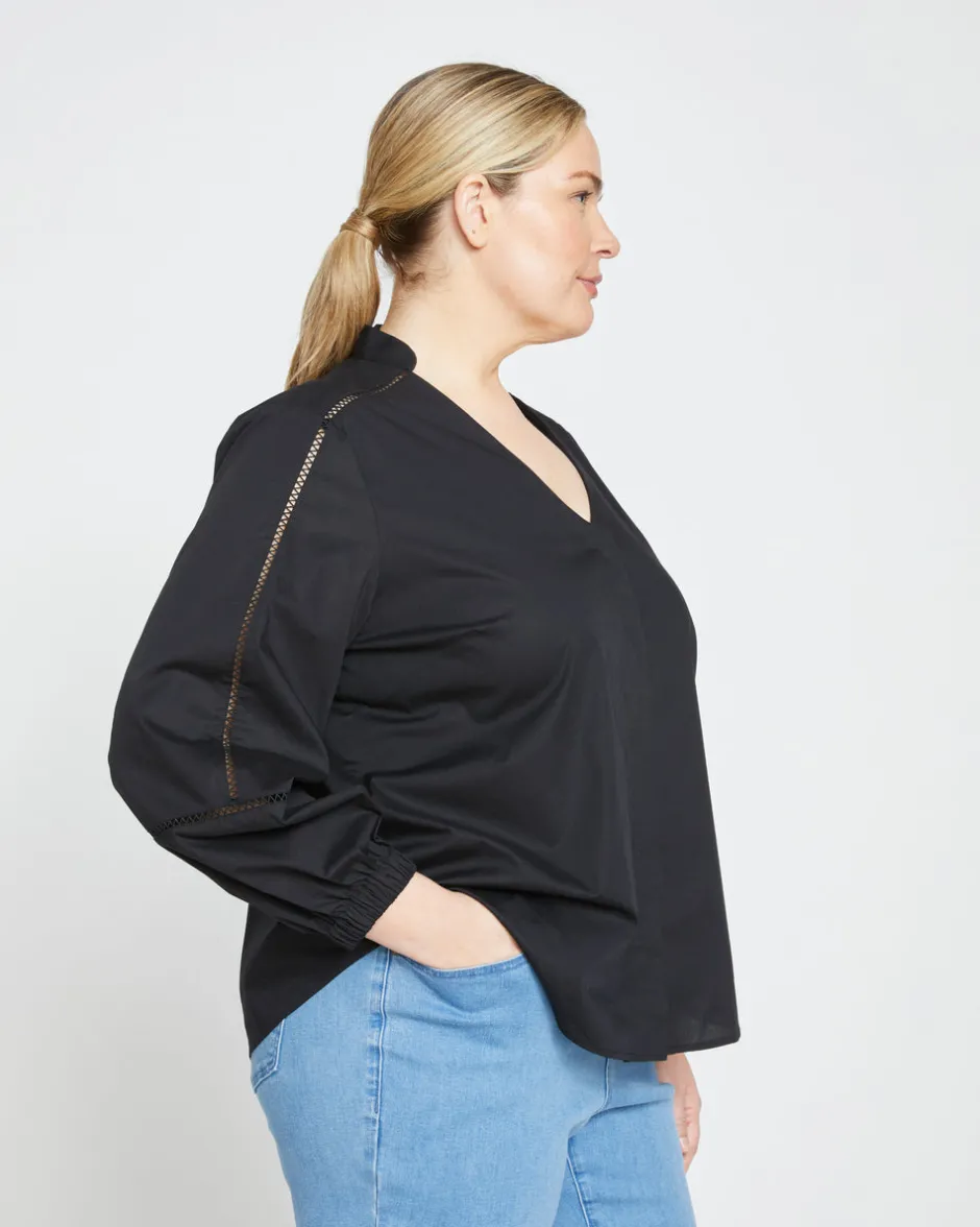 Universal Standard Saint-Honore Poplin Blouse