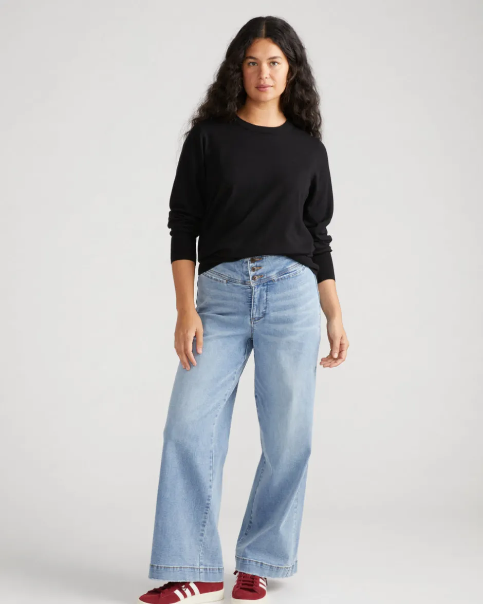 Universal Standard Savvy Fine Knit Crew Sweater