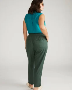 Universal Standard Sayville Linen Drawstring Pant