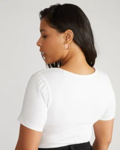 Universal Standard Scoop Neck Tee