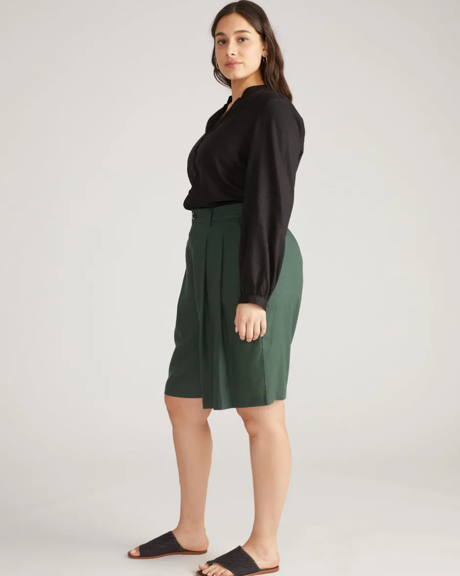 Universal Standard Seaport Tailored Linen Short