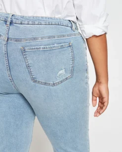 Universal Standard Seine High Rise Skinny Jeans 27 Inch