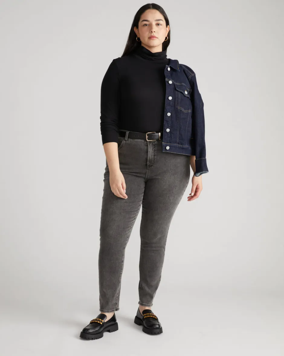 Universal Standard Seine High Rise Skinny Jeans 30 Inch