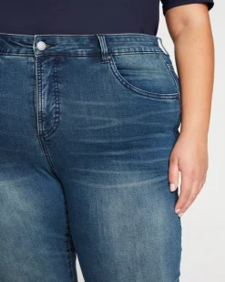 Universal Standard Seine High Rise Skinny Jeans 32 Inch