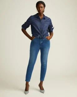 Universal Standard Seine High Rise Skinny Jeans 27 Inch