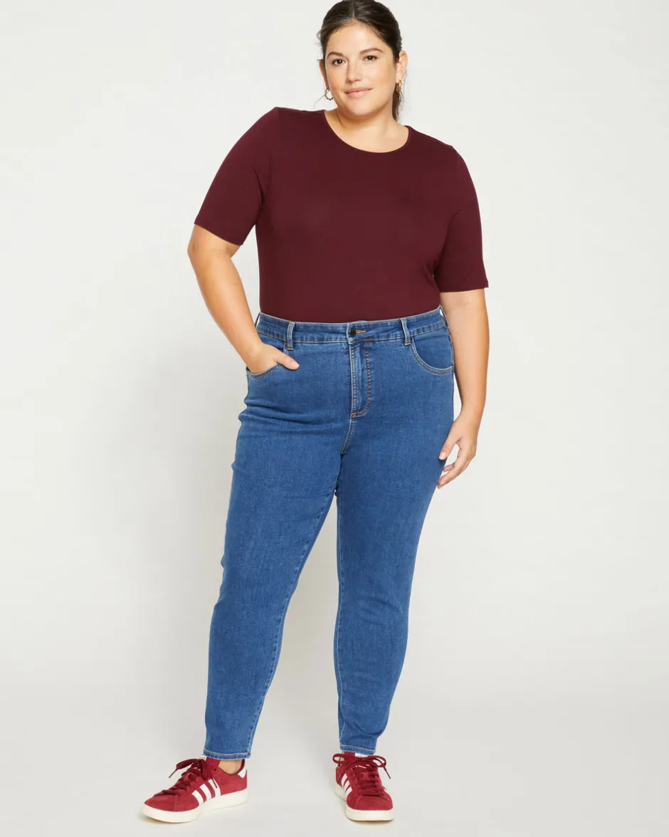 Universal Standard Seine High Rise Skinny Jeans 27 Inch