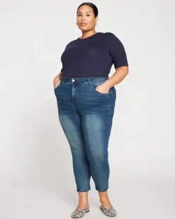 Universal Standard Seine High Rise Skinny Jeans 27 Inch