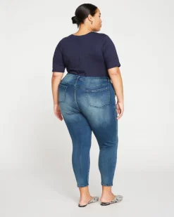 Universal Standard Seine High Rise Skinny Jeans 27 Inch