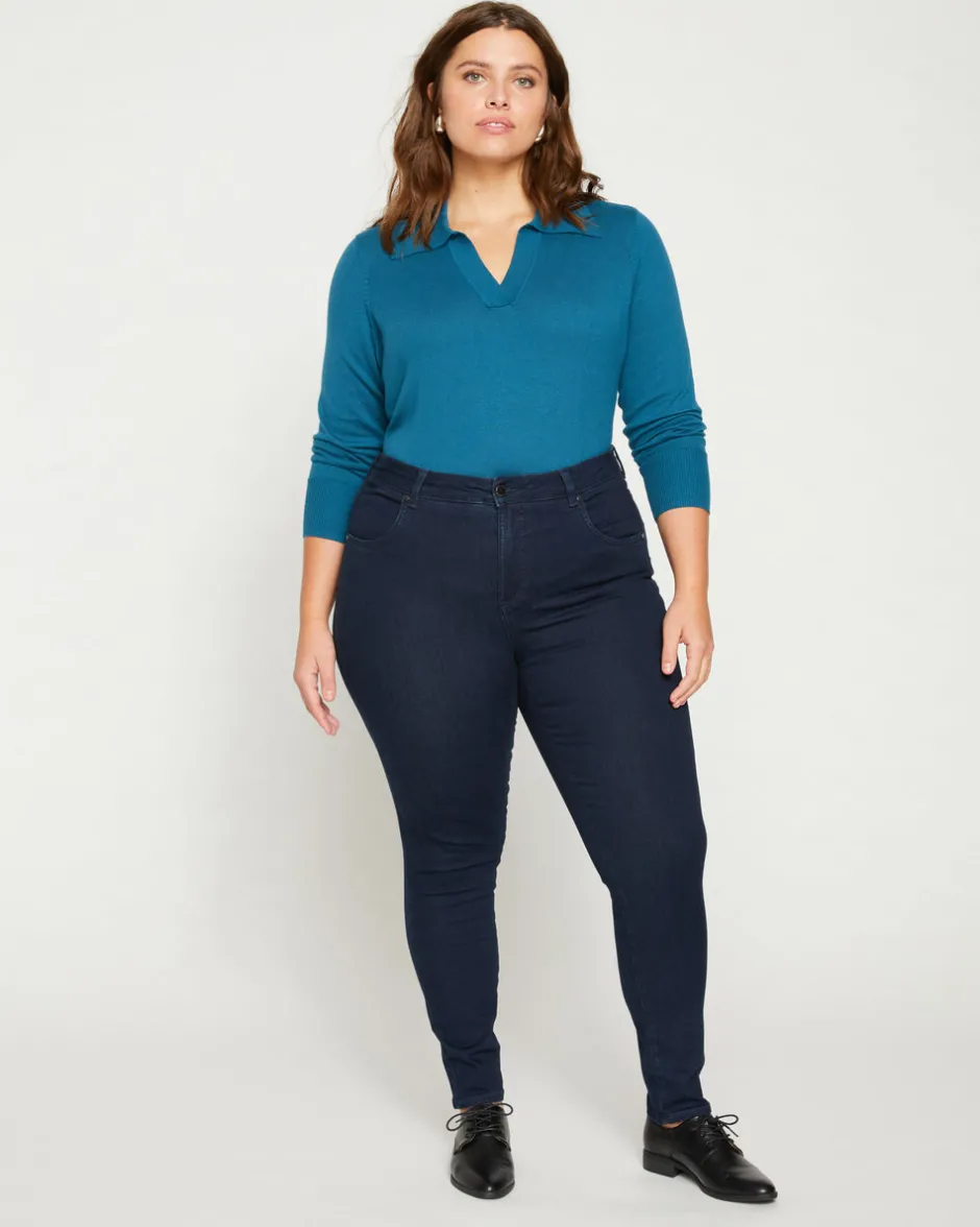 Universal Standard Seine High Rise Skinny Jeans 30 Inch