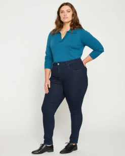 Universal Standard Seine High Rise Skinny Jeans 30 Inch