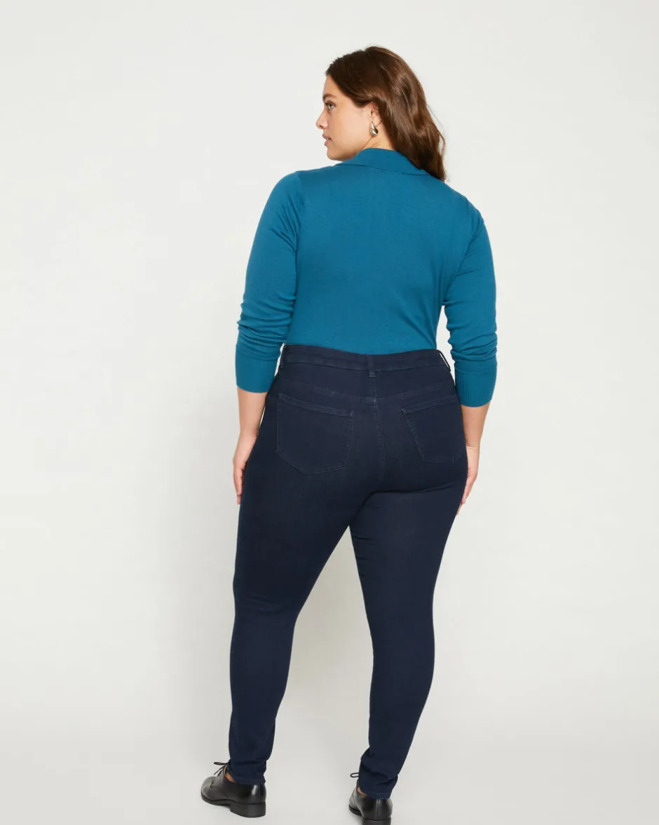 Universal Standard Seine High Rise Skinny Jeans 30 Inch