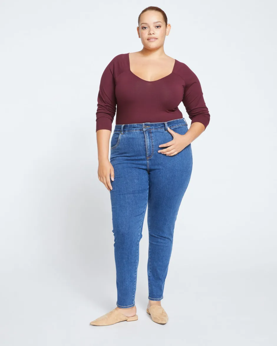 Universal Standard Seine High Rise Skinny Jeans 30 Inch