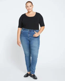 Universal Standard Seine High Rise Skinny Jeans 30 Inch