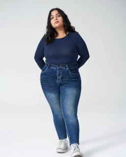 Universal Standard Seine High Rise Skinny Jeans Petite