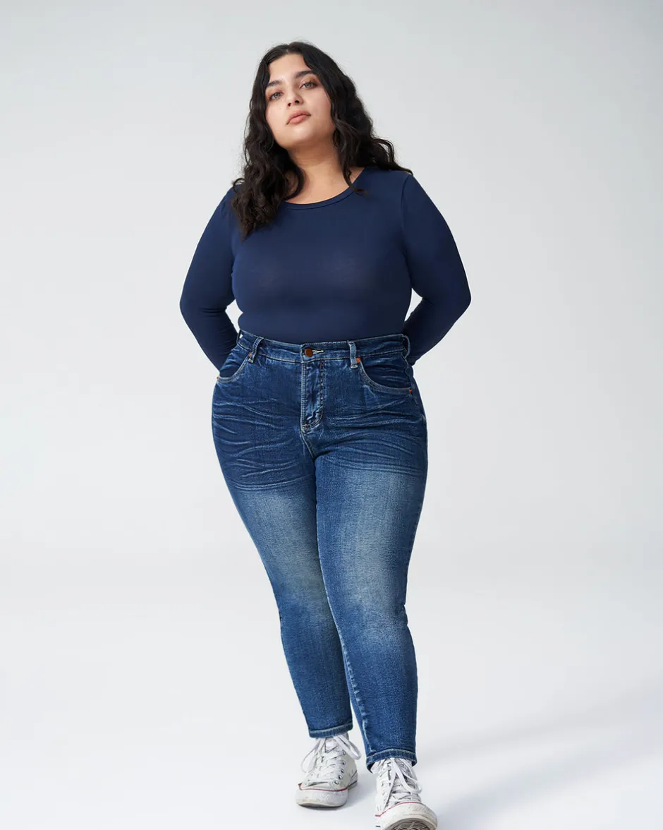 Universal Standard Seine High Rise Skinny Jeans Petite