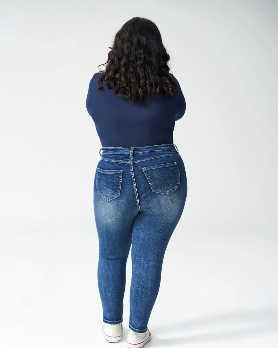 Universal Standard Seine High Rise Skinny Jeans Petite