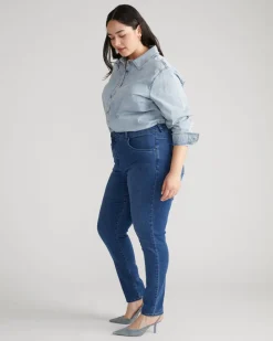 Universal Standard Seine High Rise Skinny Jeans 30 Inch