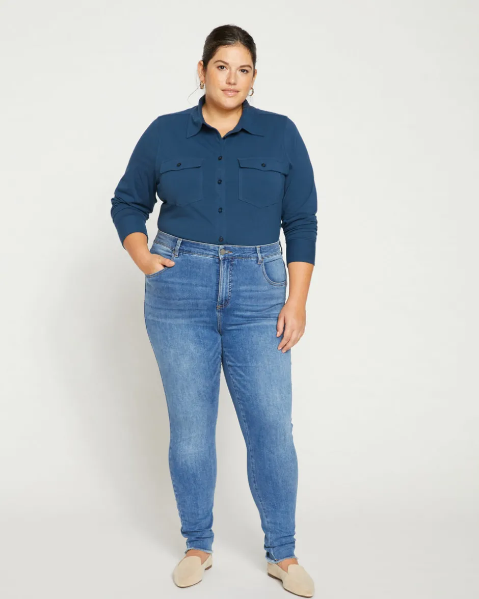 Universal Standard Seine High Rise Skinny Jeans 30 Inch