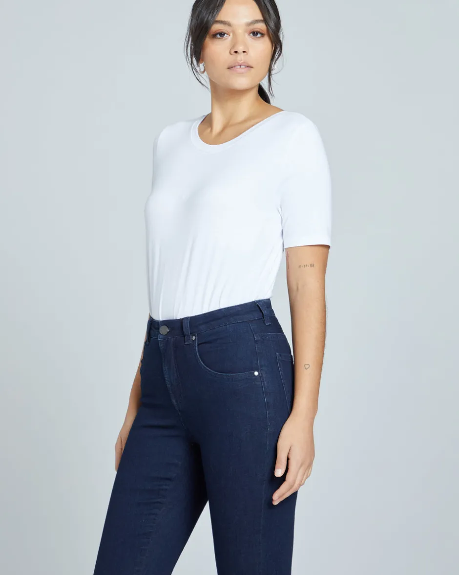Universal Standard Seine High Rise Skinny Jeans 27 Inch