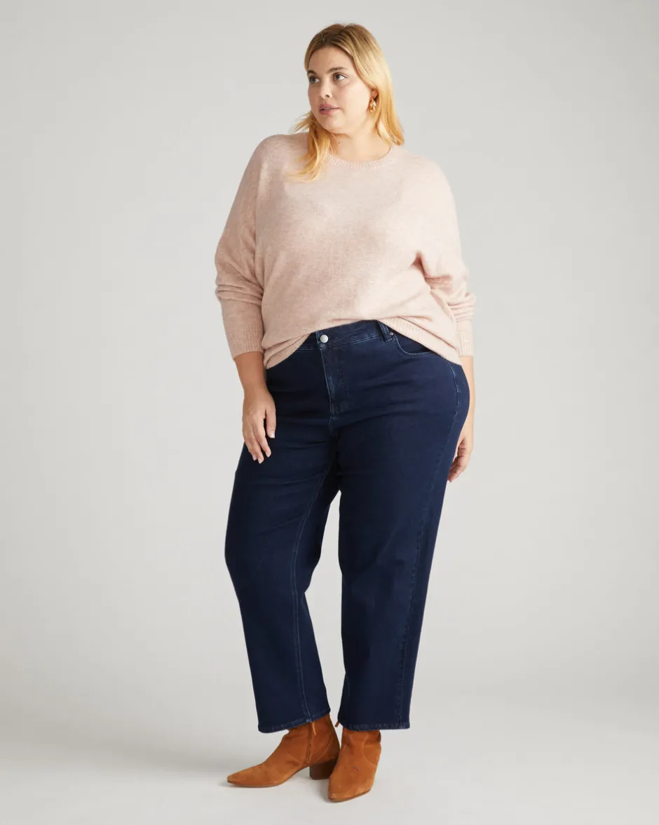 Universal Standard Seine High Rise Straight Leg Jean 29 Inch