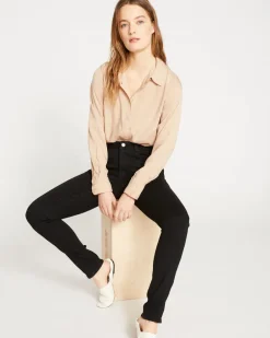 Universal Standard Seine Mid Rise Skinny Jeans 32 Inch