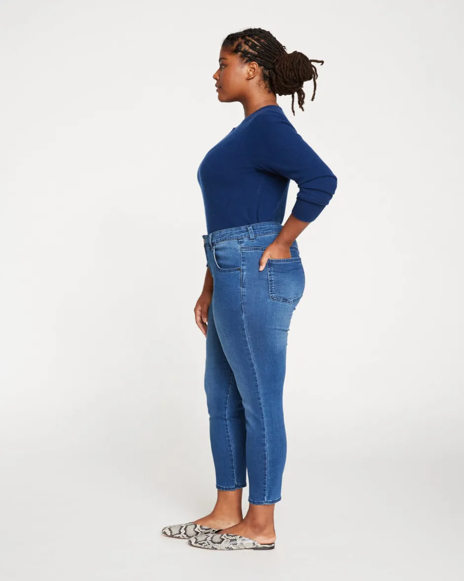 Universal Standard Seine Mid Rise Skinny Jeans 27 Inch